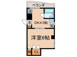 ヴィラリバーサイドの物件間取画像